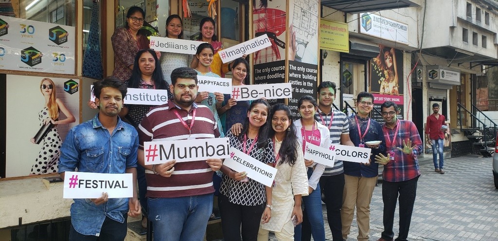Holi Celebrations 2019 holi celebrations 2019 - Holi Celbration 2 - Holi Celebrations 2019 – JD Institute of Fashion Technology, Mumbai