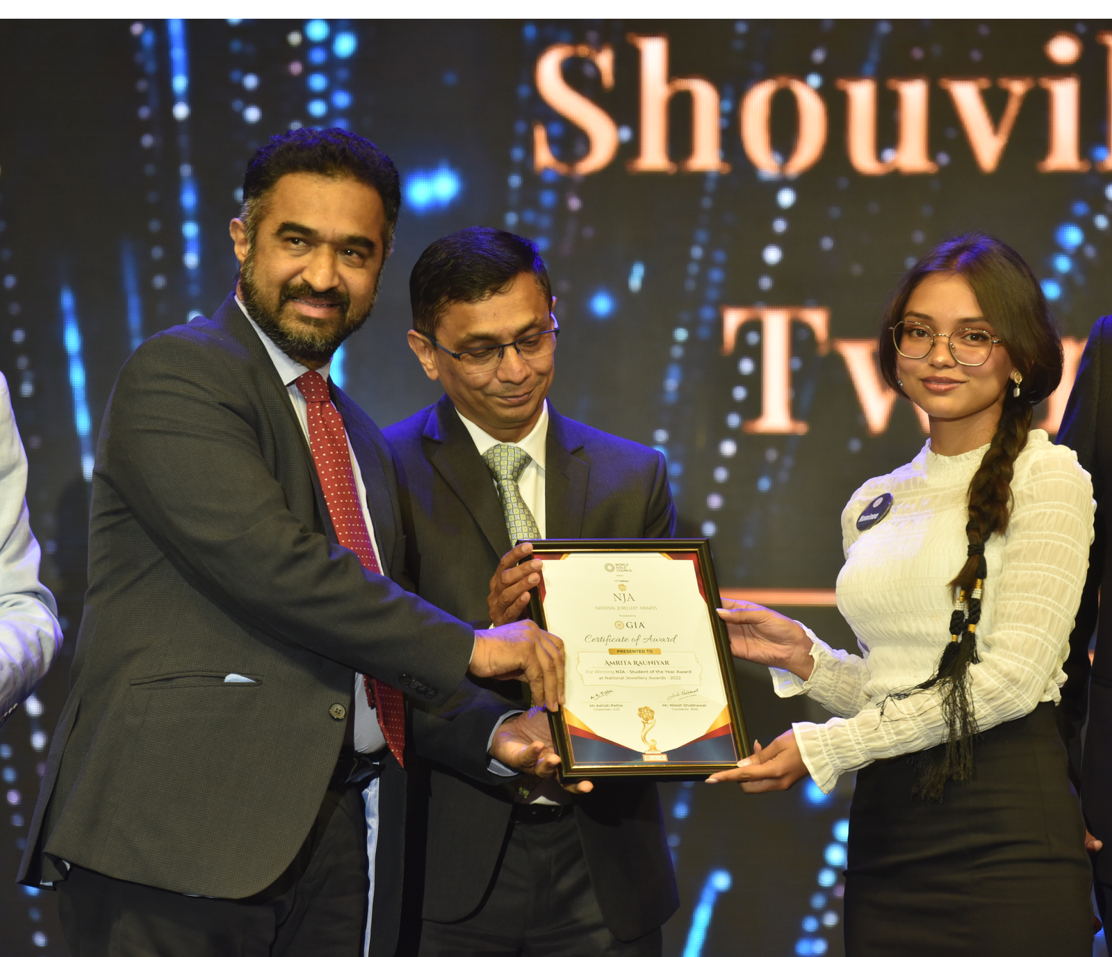 National Jewellery Awards 2022 - Won by our JD Alumna Amritha Rauniyar